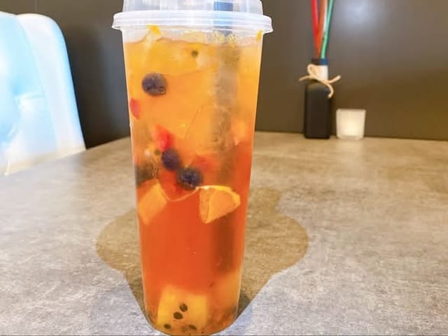 Iced Green Tea.